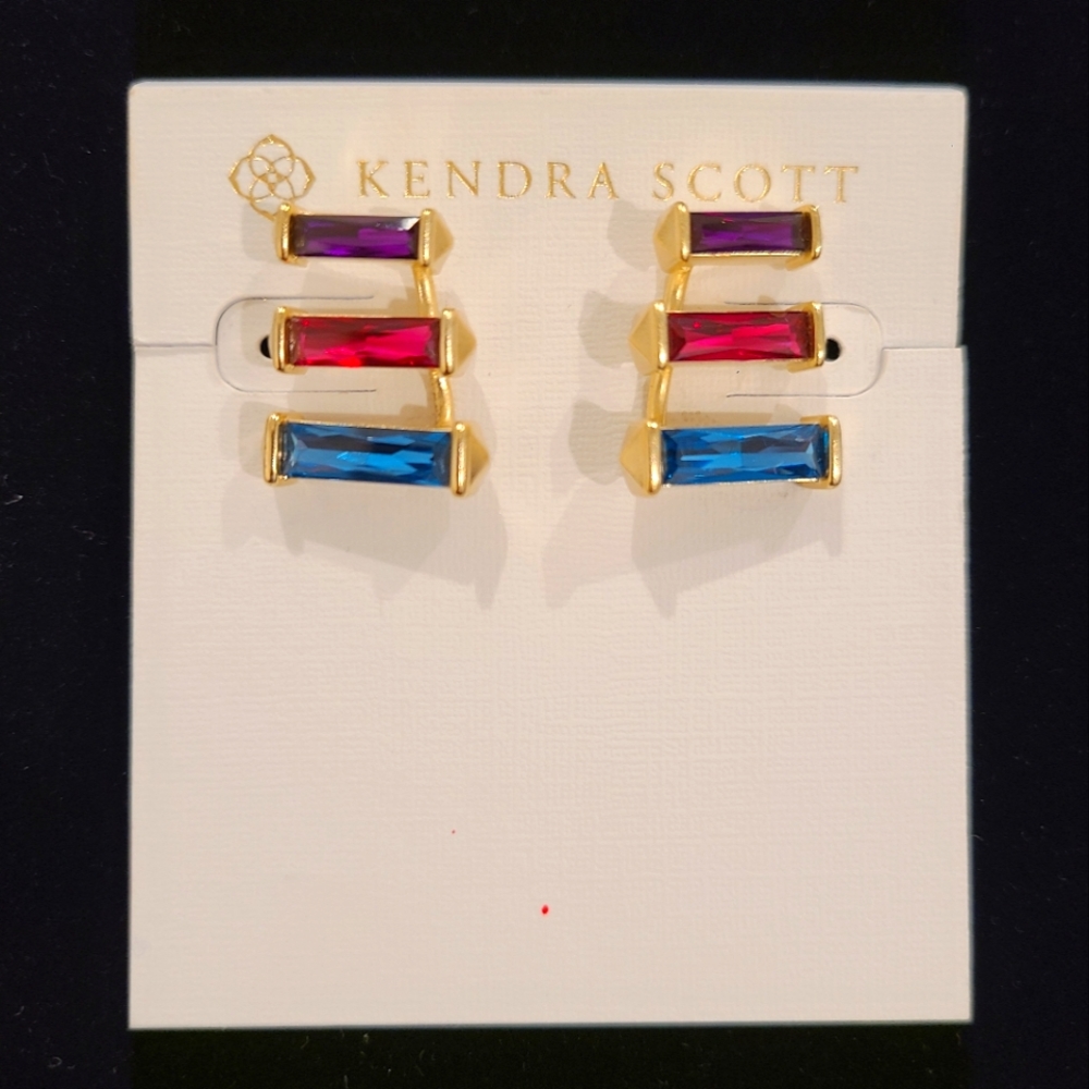 Kendra Scott Brooks Gold Earrings